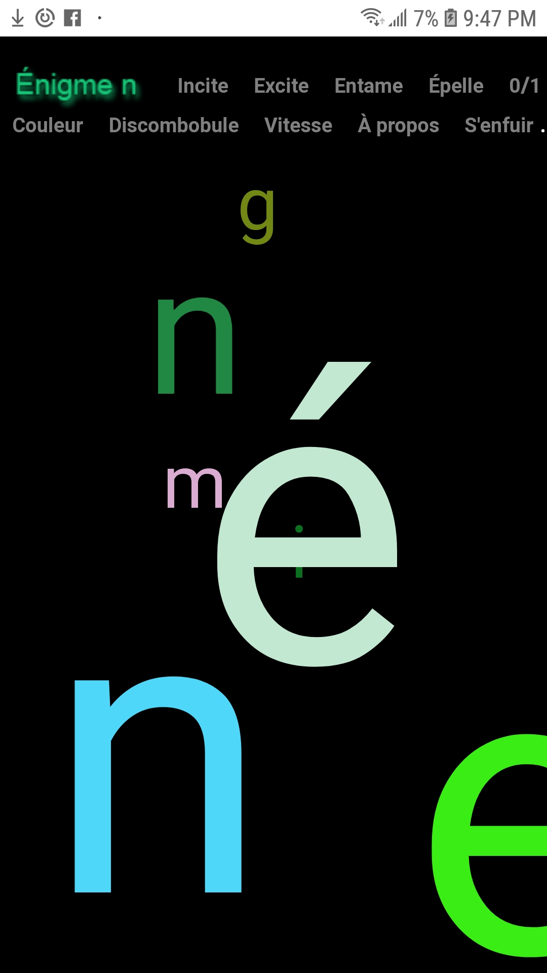 Click to launch Enigma n (French).